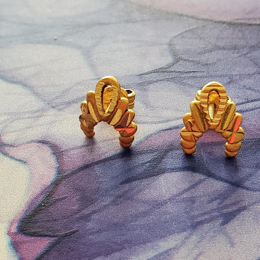 22k Gold Earrings
